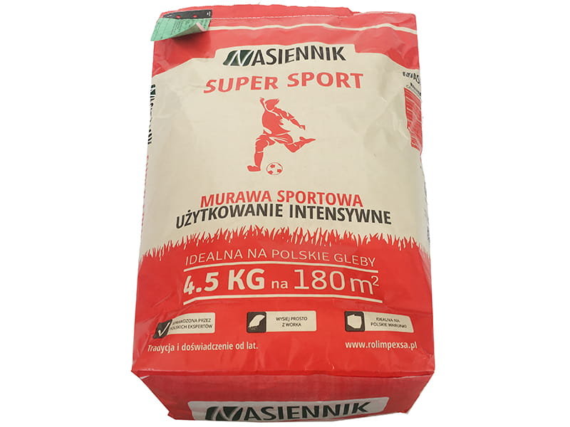 Rolimpex Super Sport 4 kg boiskowa Najlepsze Trawy z Iławy Nasiennik B587112