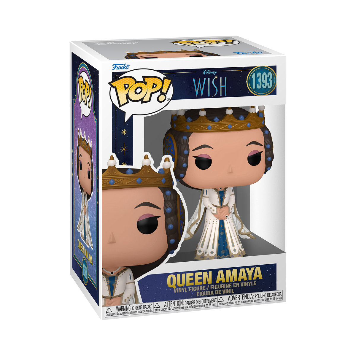 Funko POP! Disney, figurka kolekcjonerska, Wish, Queen Amaya, 1393