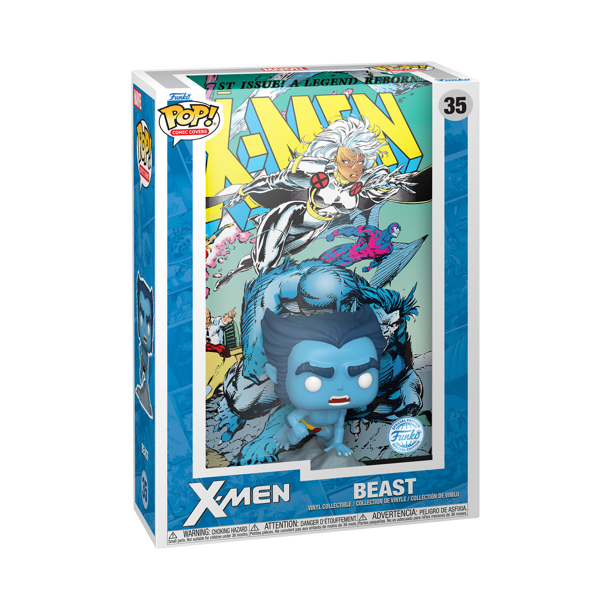 Funko POP! Comic Covers, figurka kolekcjonerska, X-Men, Beast, 35