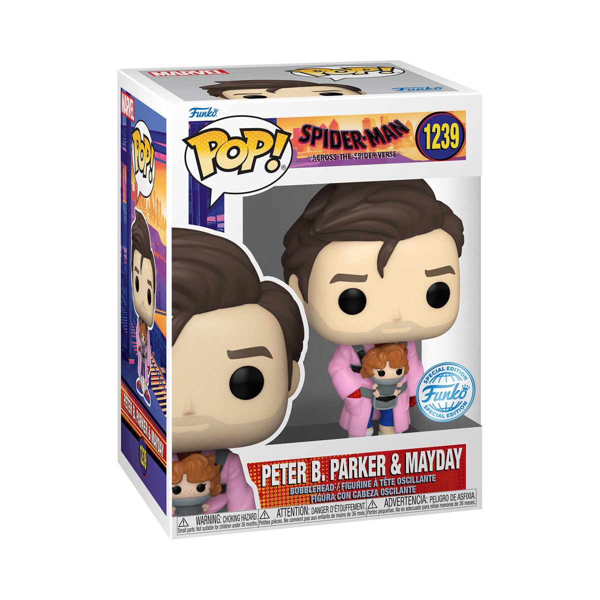 Funko POP! Marvel, figurka kolekcjonerska, Spider-Man, Peter B. Parker & Mayday, 1239