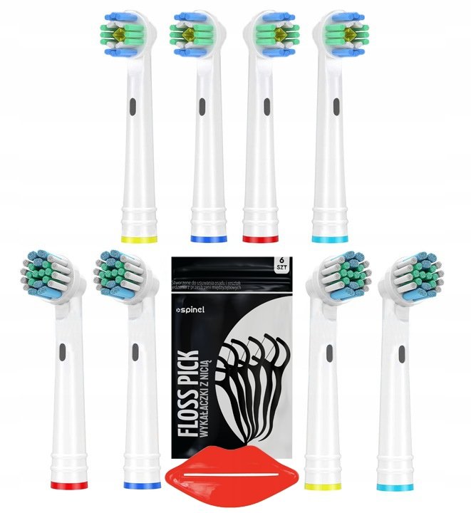 8x Końcówka zamienna do szczoteczek Oral-b