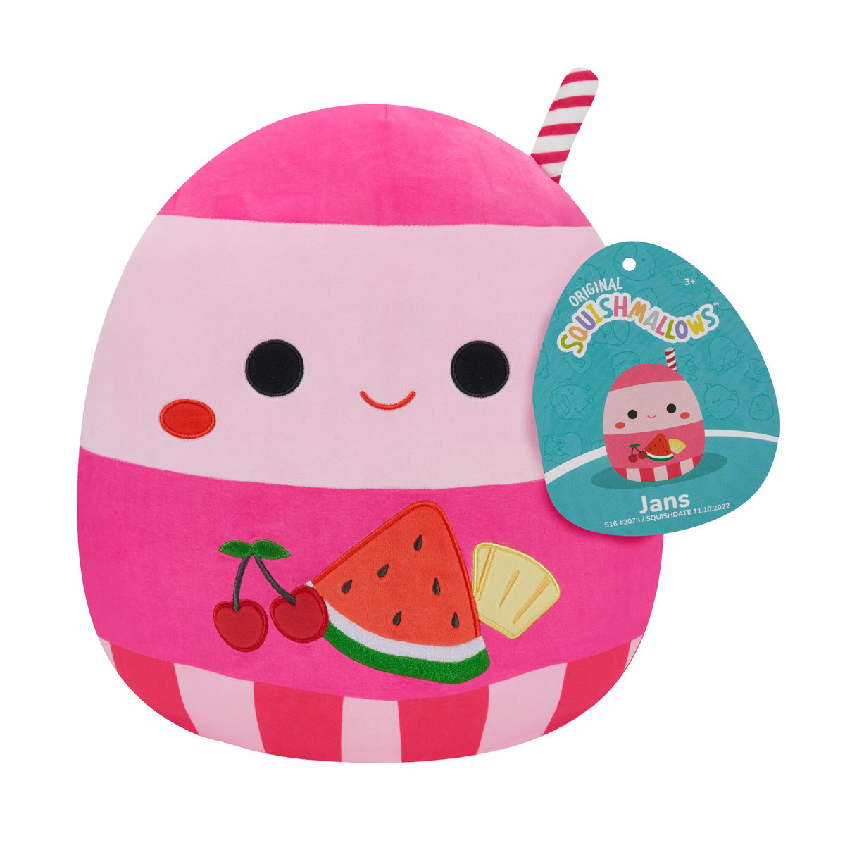 Squishmallows Wersja A Seria 17, Pluszak, 40 cmJans - Fruit Punch