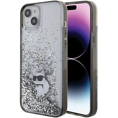 Etui KARL LAGERFELD do iPhone 15 Plus Przezroczysty KLHCP15MLKCNSK