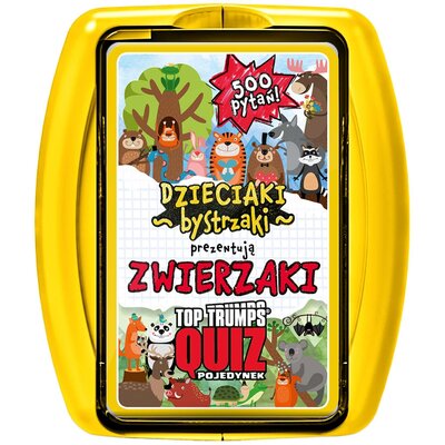Winning Moves, Top Trumps Quiz Zwierzaki, gra quizowa