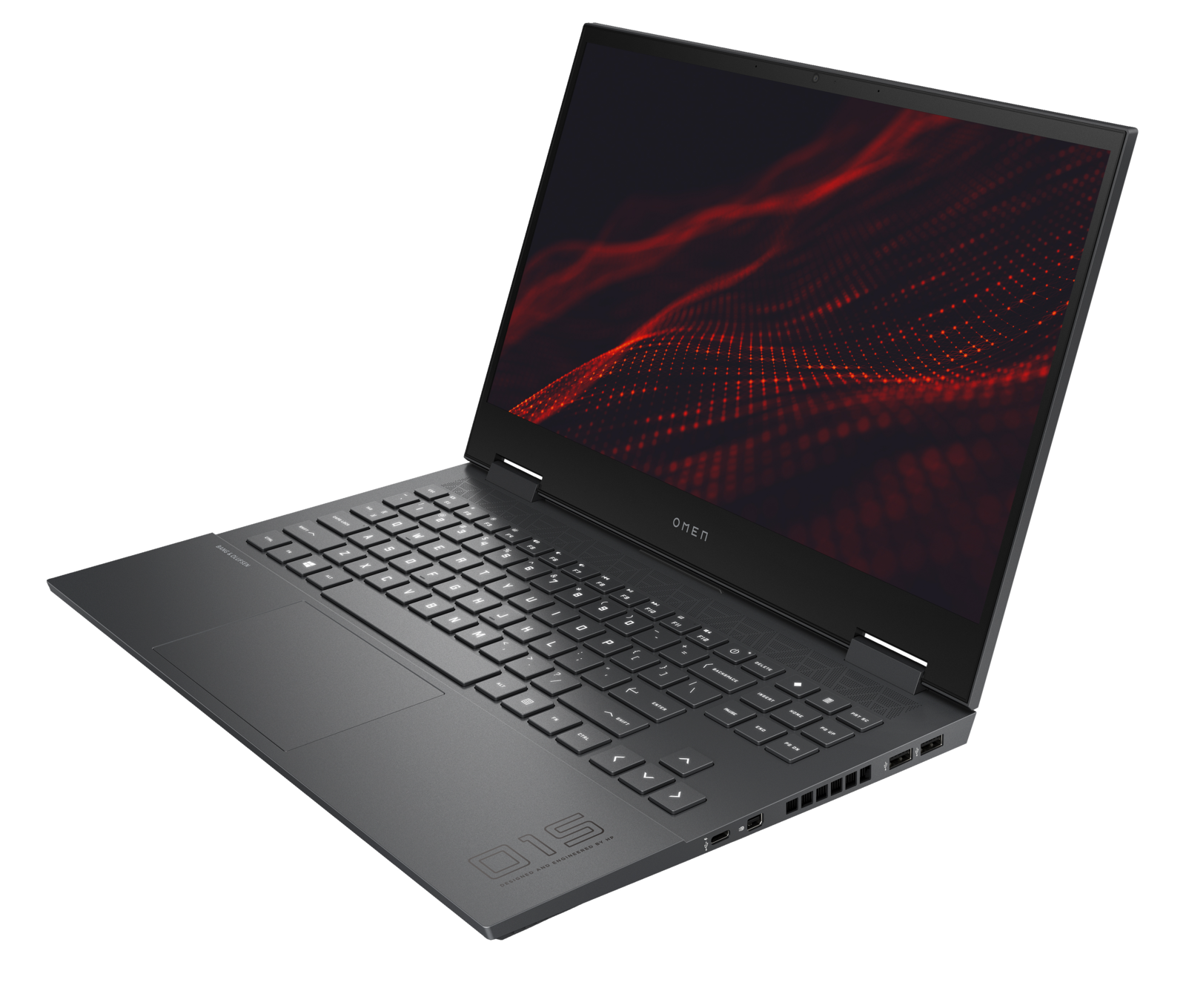 Gamingowy Laptop HP Omen 15-en1015nt / 434M7EA / Ryzen 7 / 8GB / SSD 512GB / RTX 3060 / FullHD / 144Hz / FreeDos / Czarny