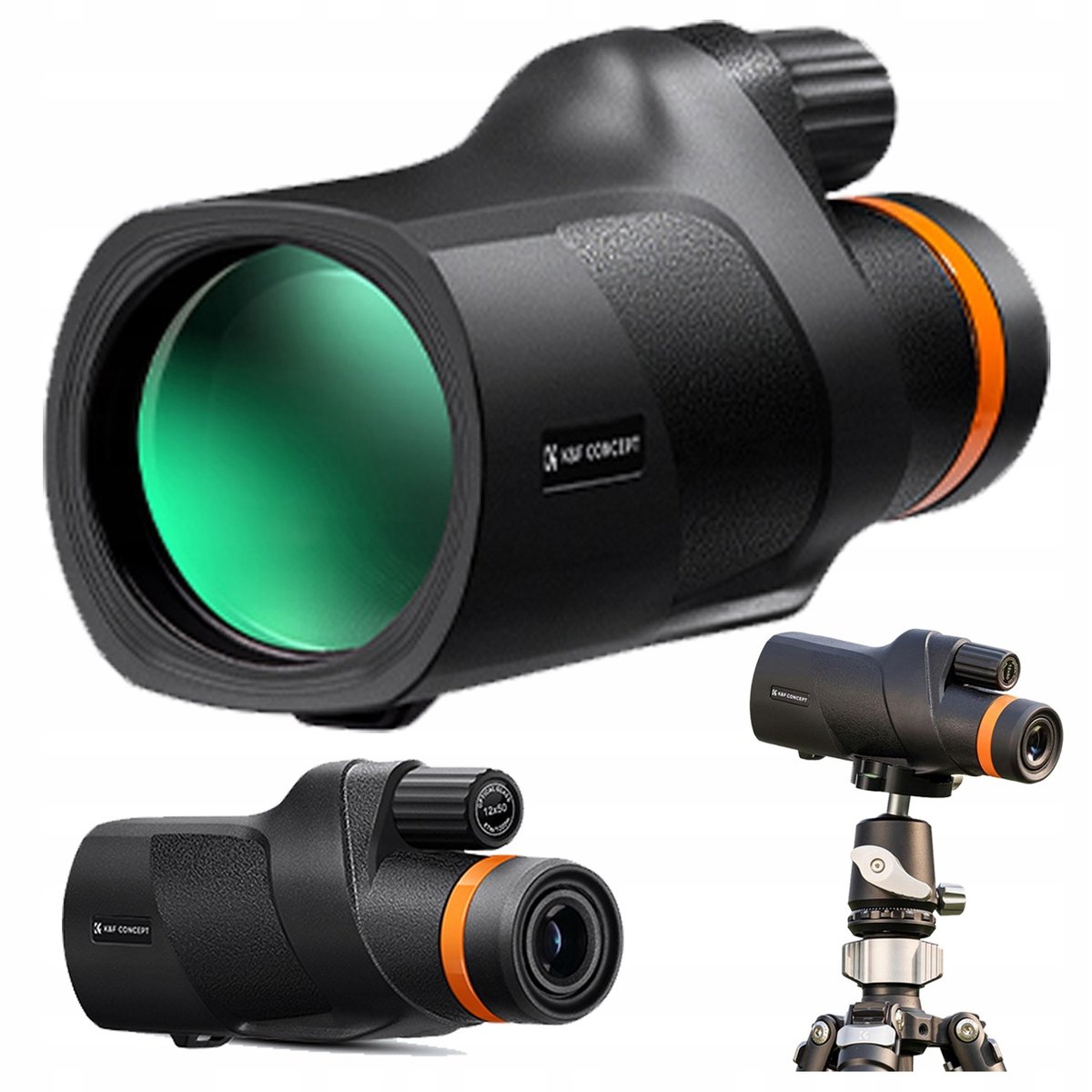 K&F Monokular Luneta 12x 50mm BAK4 FMC