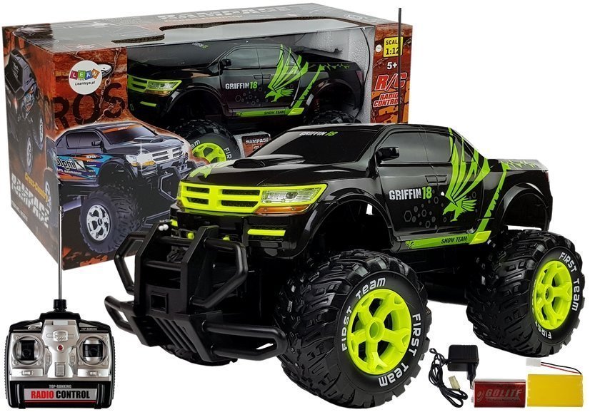 Ogromny Zdalnie Sterowany Samochód Rc Auto Jeep Rampage Monster Truck Pilot