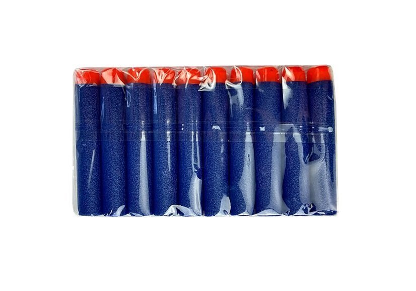 Miękkie naboje piankowe do pistoletów 10 sztuk Import LEANToys