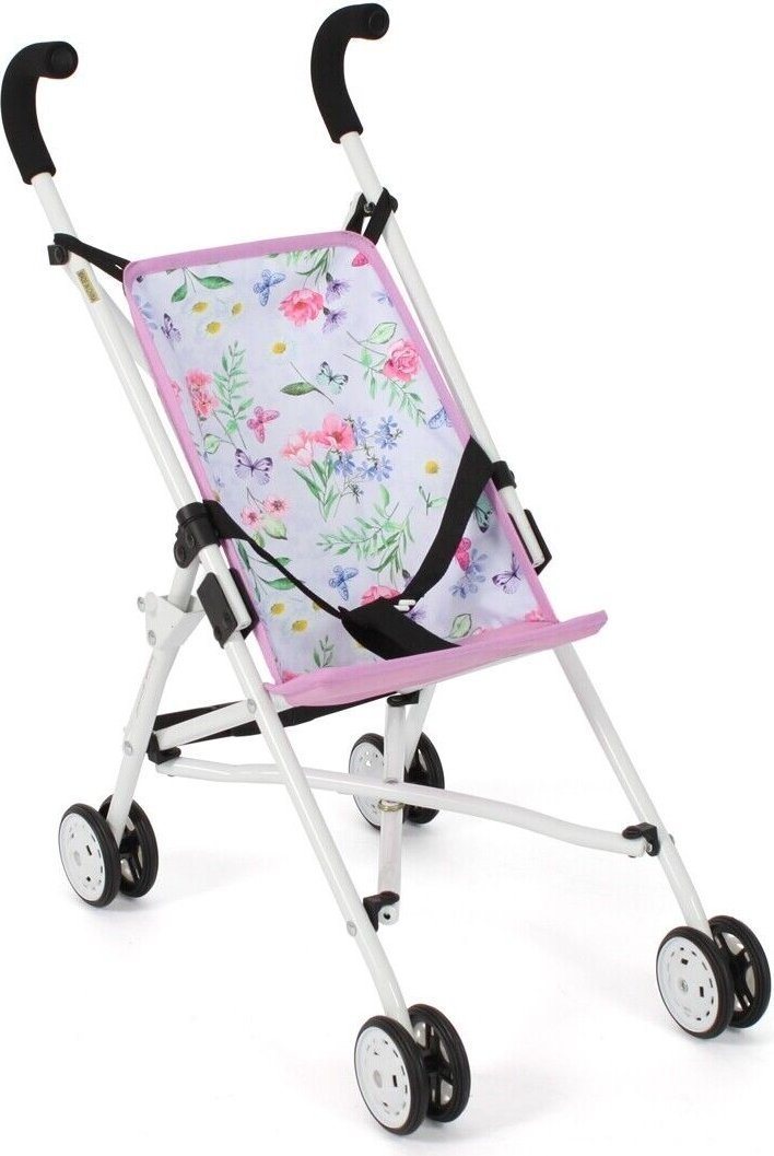 Bayer Chic 601 53 - Wózek typu parasolka, dla lalek, w kwiatuszki