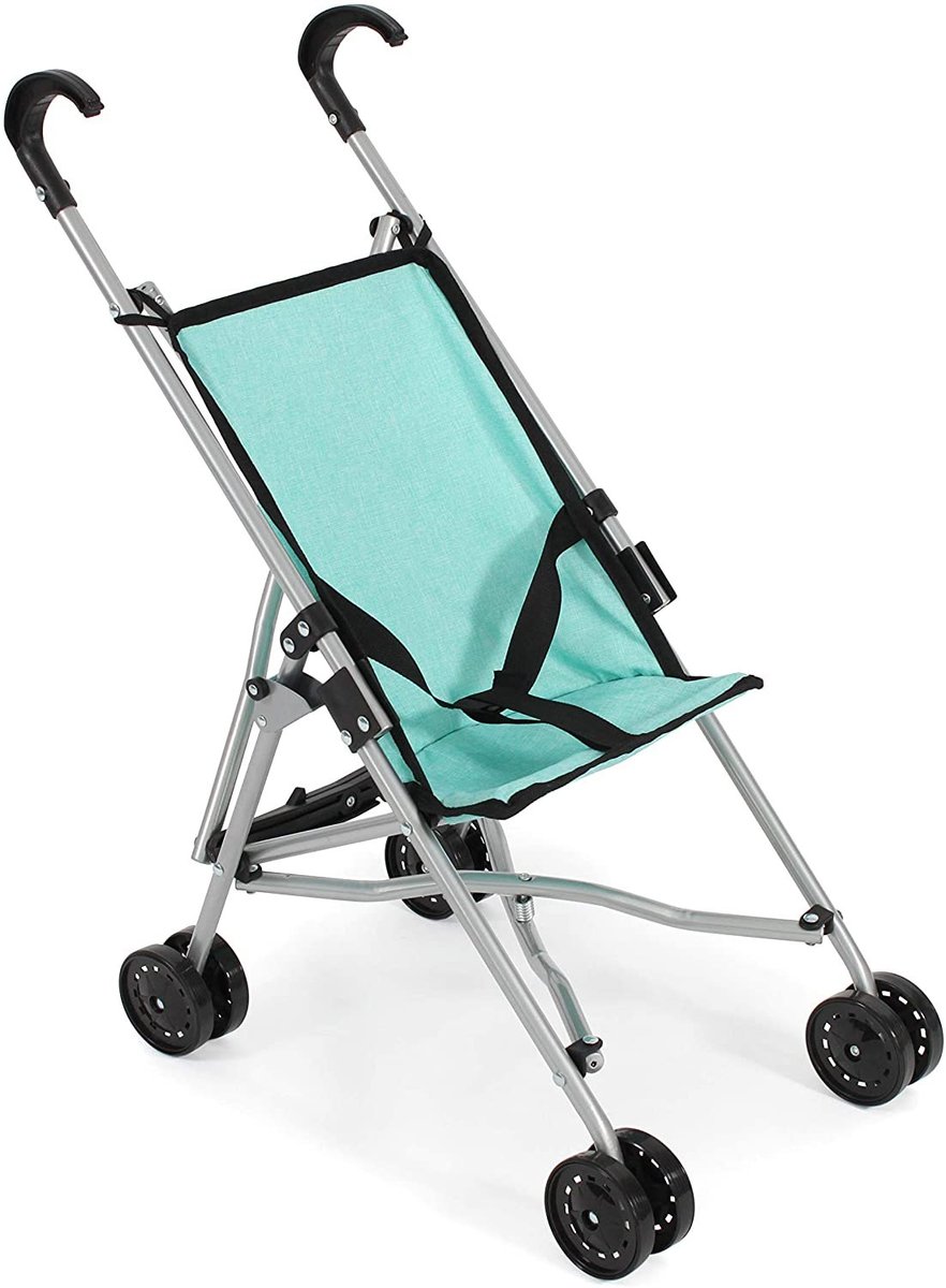 Bayer Chic 600 30 - Wózek dla lalek typu parasolka - Miętowy