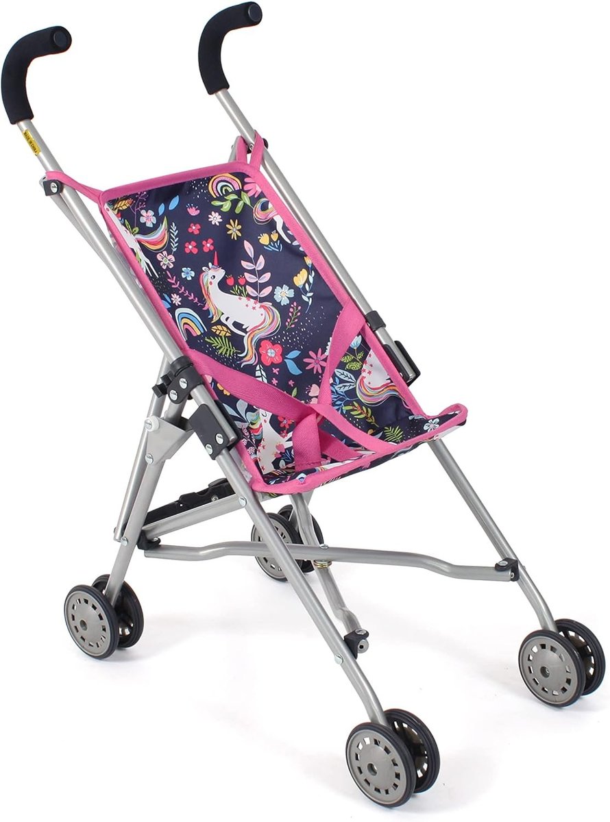 Bayer Chic 601 43 - Wózek Dla Lalek, W Jednorożce, Parasolka