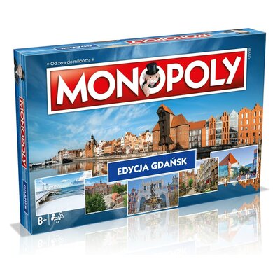 WINNING MOVES GRA MONOPOLY EDYCJA GDAŃSK 034494