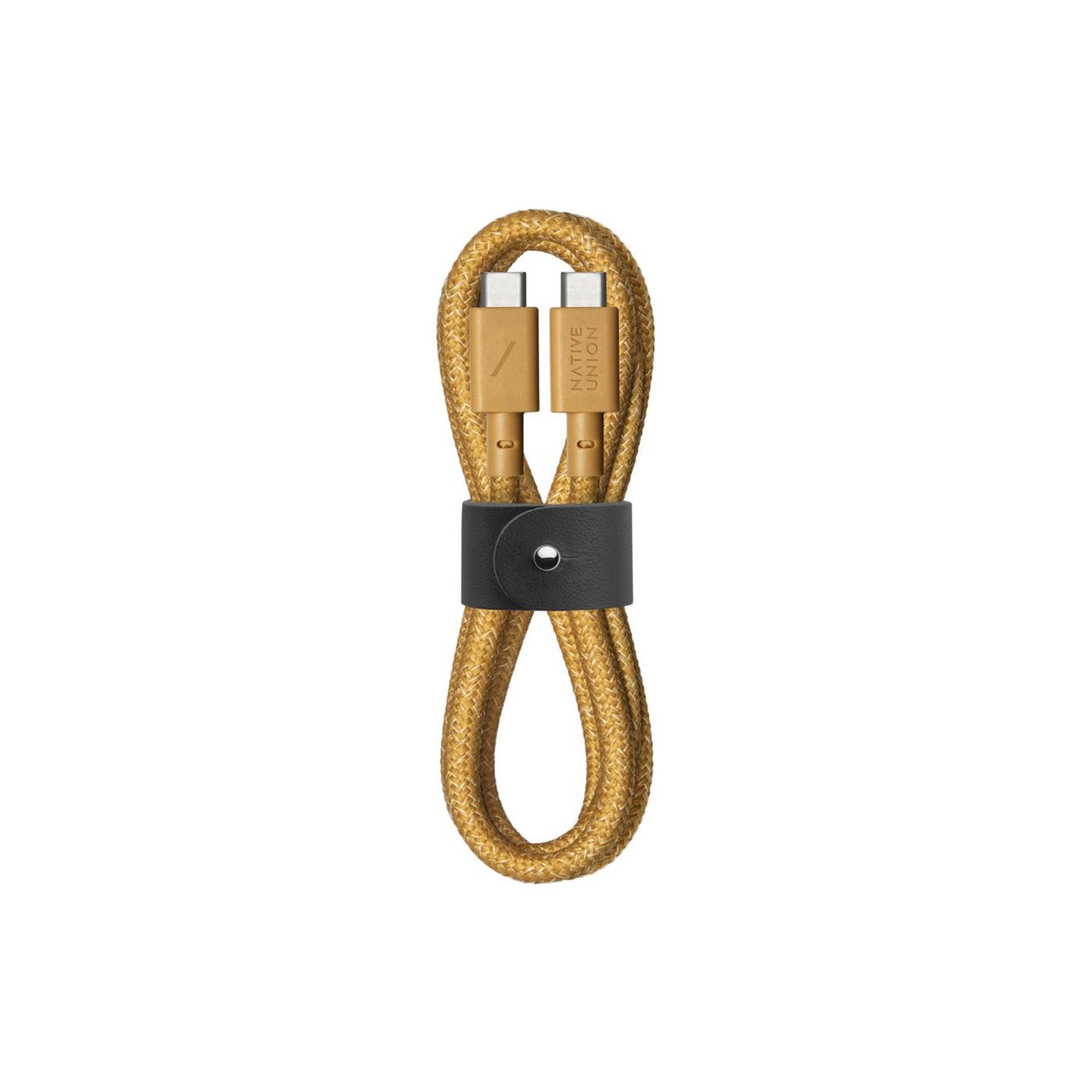 Native Union Belt Cable USB-C – USB-C 1,2m kraft - darmowy odbiór w 22 miastach i bezpłatny zwrot Paczkomatem aż do 15 dni