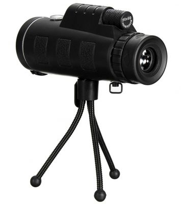 Luneta / Monokular GENETIC OPTIC 40x60 + Statyw + Adapter Do Telefonu + Pokrowiec + Pasek + Kompas..