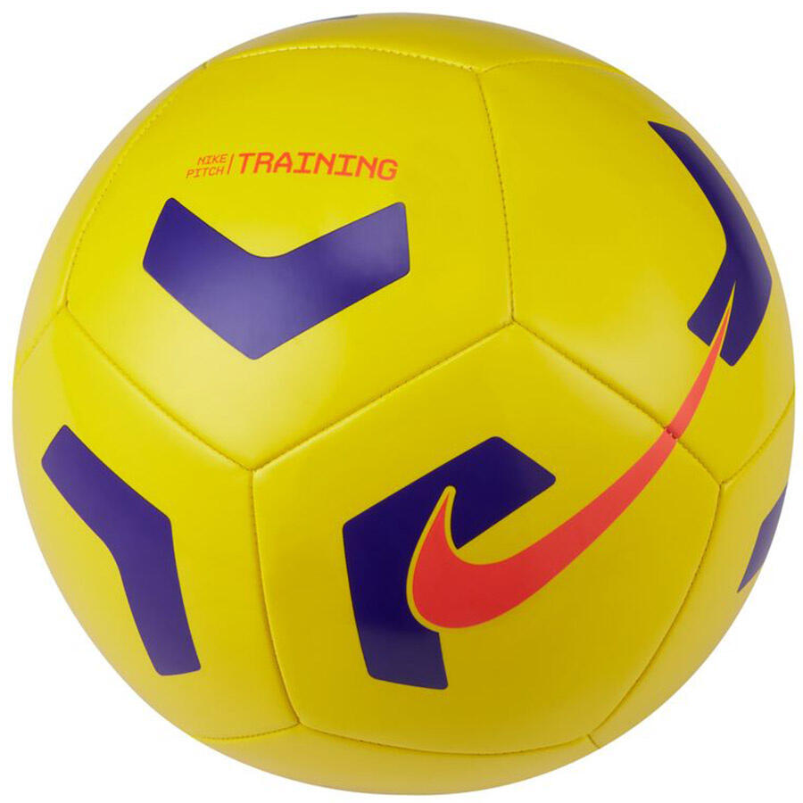 Nike, Piłka nożna, Pitch Training, żółto-fioletowa, CU8034 720
