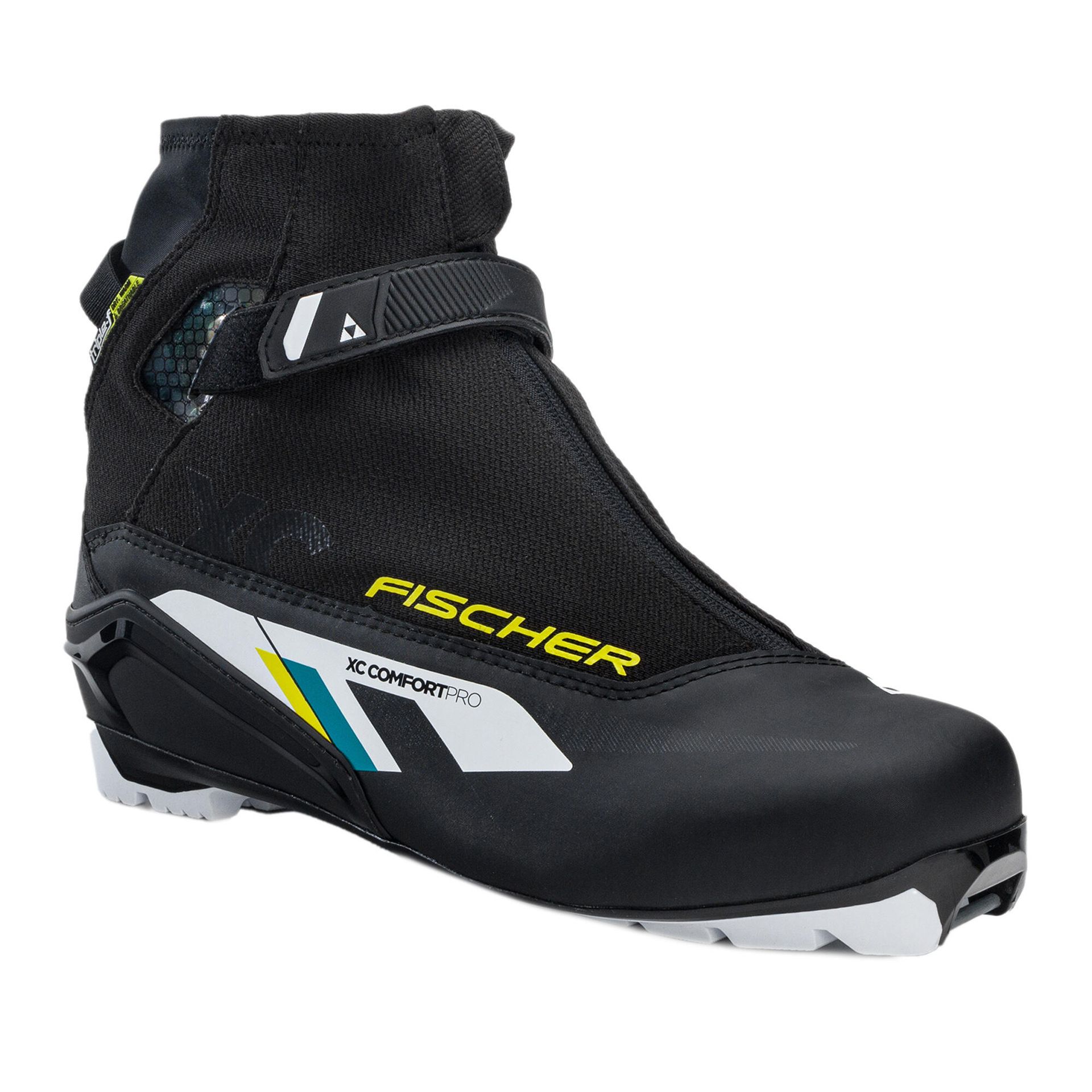 Buty narciarskie biegowe Fischer XC Comfort Pro czarno-żółte S20920  45 eu