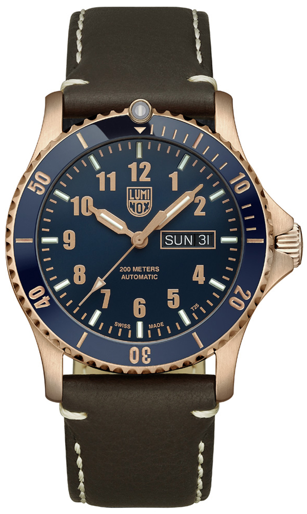 Zegarek Luminox XS.0923.SET Sport Timer Field Automatic Day-Date 0920 Series Ceramic Bronze Limited Edition