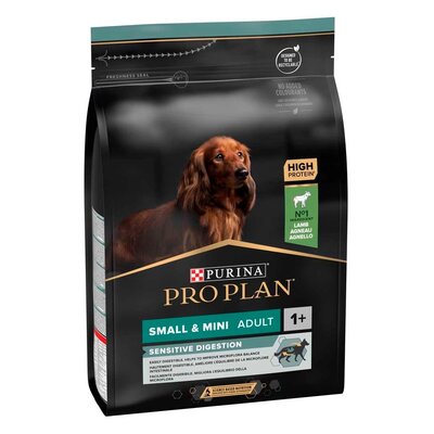 Karma sucha dla psa PURINA Pro Plan Adult Small & Mini OptiDigest Sensitive Digestion Lamb, 3 kg