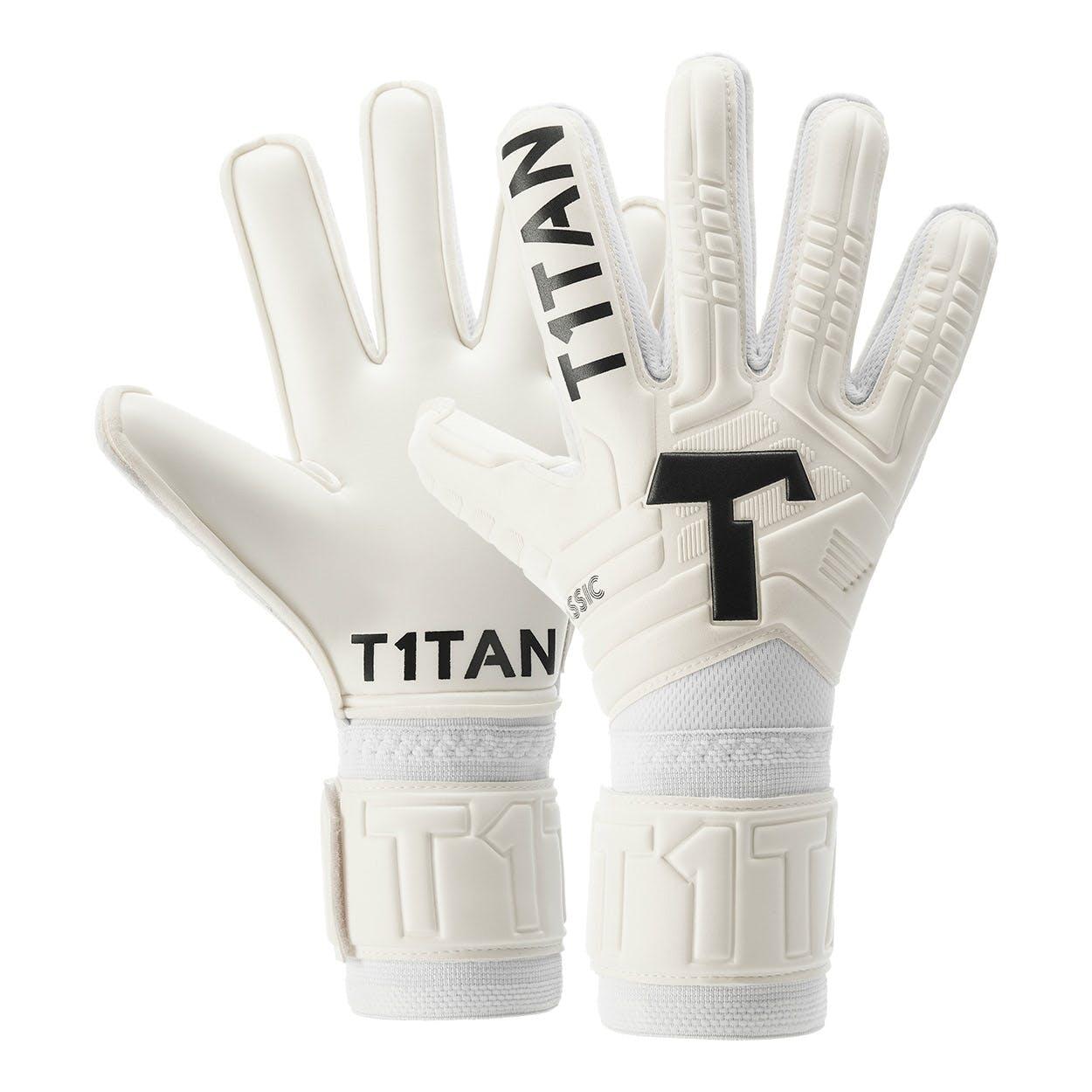 Rękawice bramkarskie T1TAN Classic 1.0 White-Out white