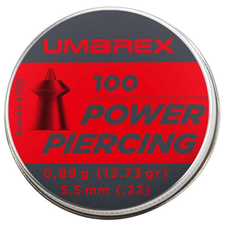 Umarex - Śrut do wiatrówek Power Piercing - 5,5 mm - 100 szt - 4.1720