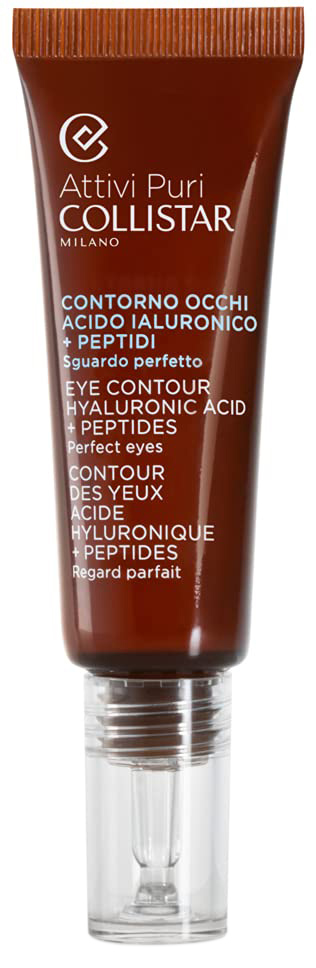 Krem do twarzy Collistar Attivi Puri Hyaluronic Acid + Peptides Eye Contour 15 ml (8015150218894)