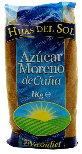 Cukier trzcinowy Ynsadiet Azucar Moreno Cana 1 kg (8412016300579)