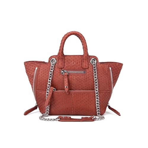 Kate Lee, skórzana torba na ramię lub pasek na ramię Mini Cabas Velya ec camel damska, mała, Camel, S