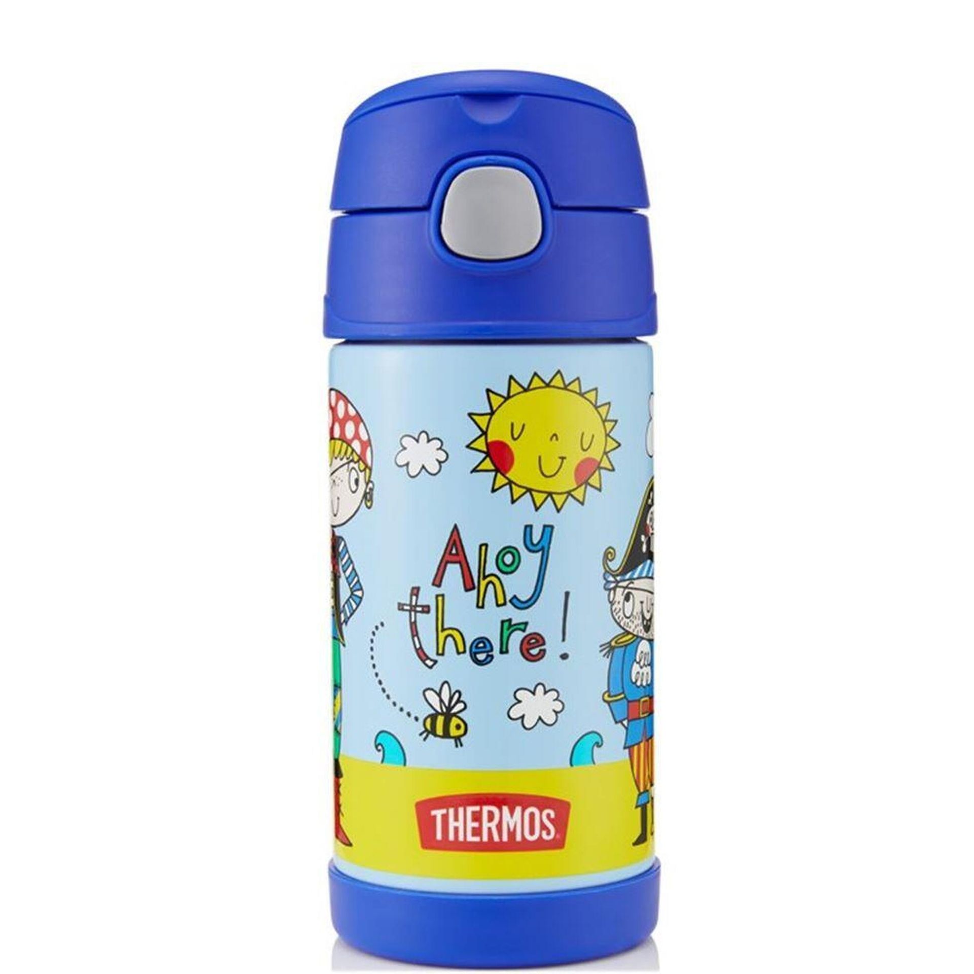 Termos dziecięcy ze słomką Rachel Ellen x Thermos - syrena
