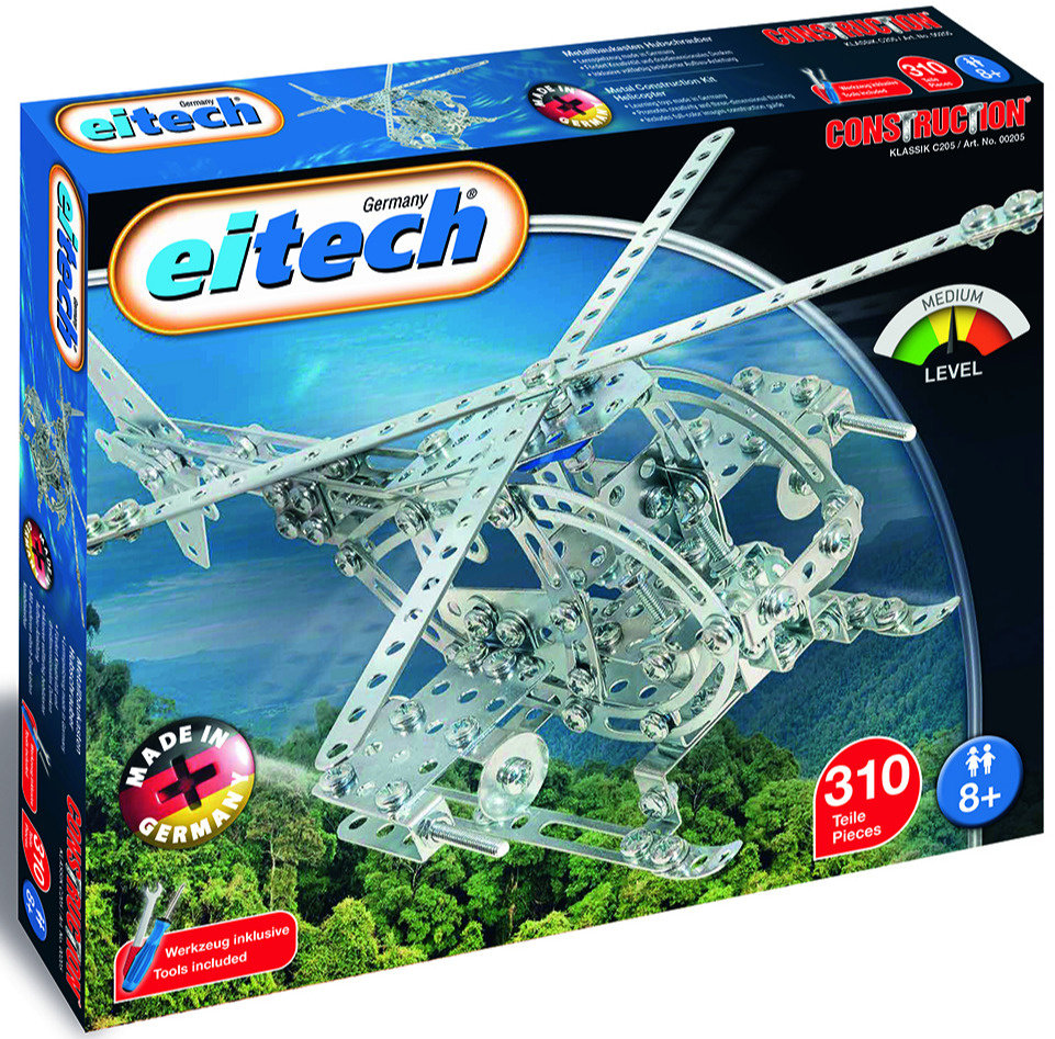 Klocki Konstrukcyjne Eitech Helikopter Wojskowy