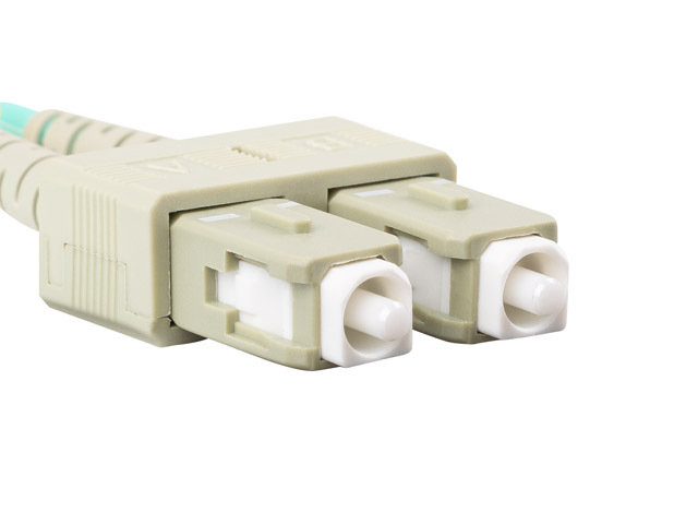 Lanberg, Patchcord światłowodowy mm lc/upc-sc/upc duplex 3.0mm om4 50/125 lszh 5m fioletowy lanberg