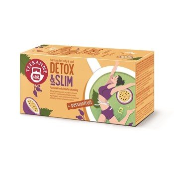 Herbatka ziołowa Teekanne Detox & Slim + Passionfruit 20 torebek x 1,60g
