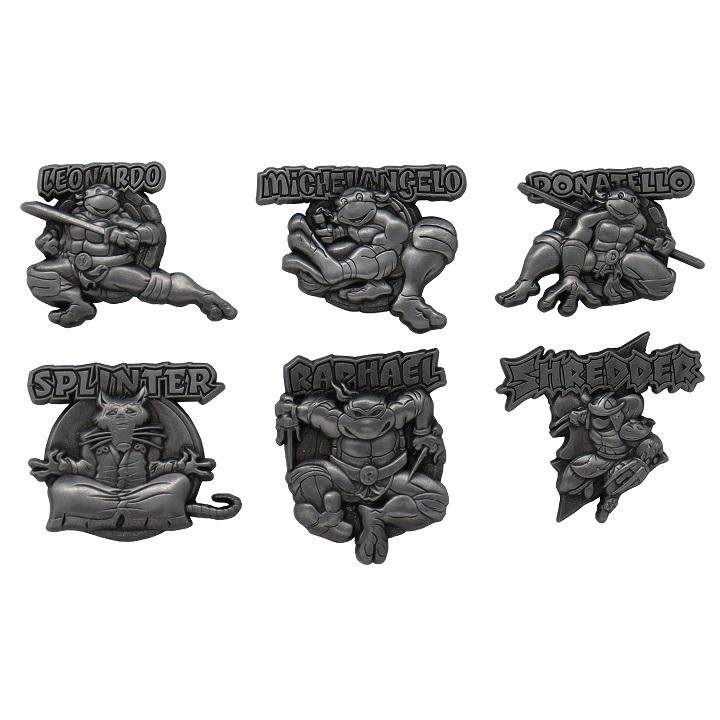 ZESTAW PINÓW TORTUGAS NINJA EDICION LIMITADA