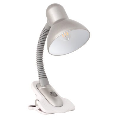 Kanlux Lampka z klipsem Suzi HR-60-SR, srebrna, 60 W