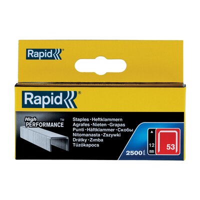 Rapid Zszywki workline 53/12mm 2500szt. MR-11859625