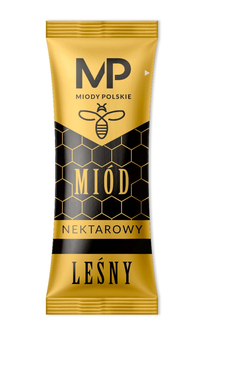 Miody Polskie Sp. z o.o. Miód & Sok owoce leśne 6g x100szt. -1op.