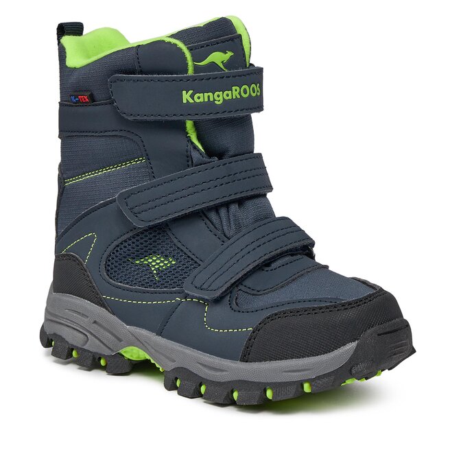 Śniegowce KangaRoos K-Robi Ktx 18965 000 4054 Dk Navy/Lime