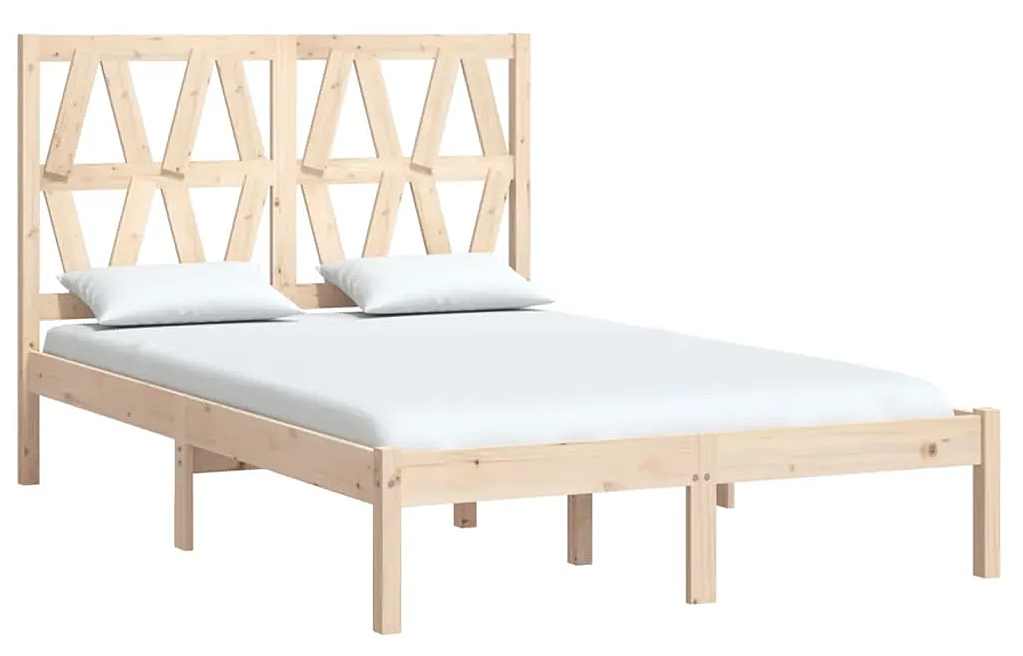 Łóżko z litego drewna sosny 120x200 C4-L96