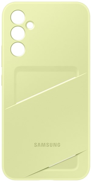 Etui z klapką Samsung Card Slot Cover do Galaxy A34 5G Lime (8806094920451)