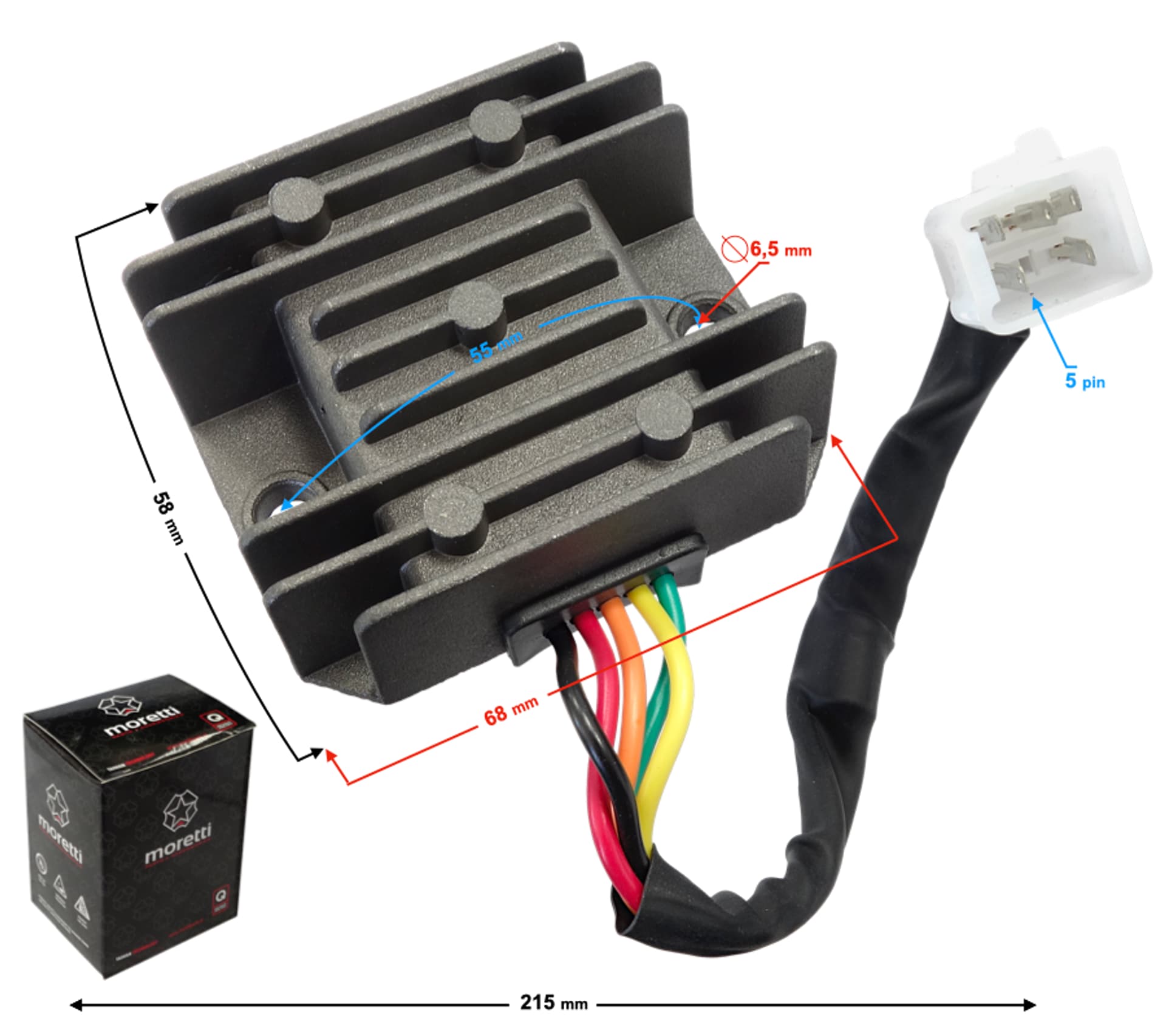 Regulator napięcia sprint kostka męska