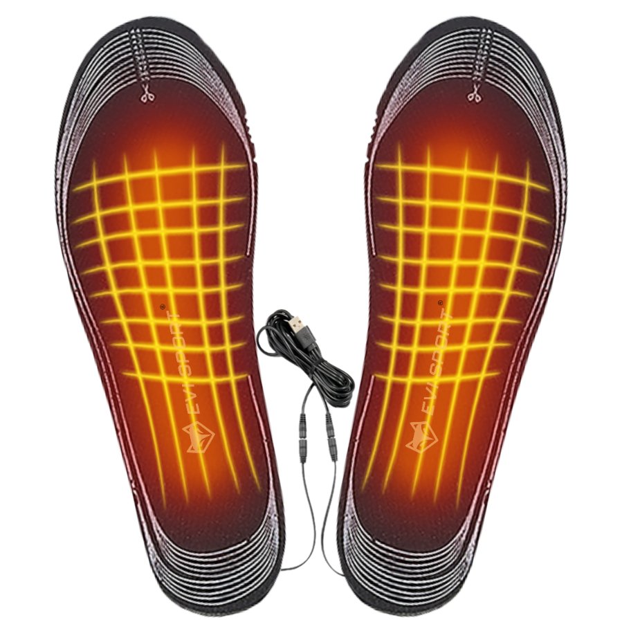 Podgrzewane wkładki do butów wkładki termiczne ogrzewacz na USB 35-46