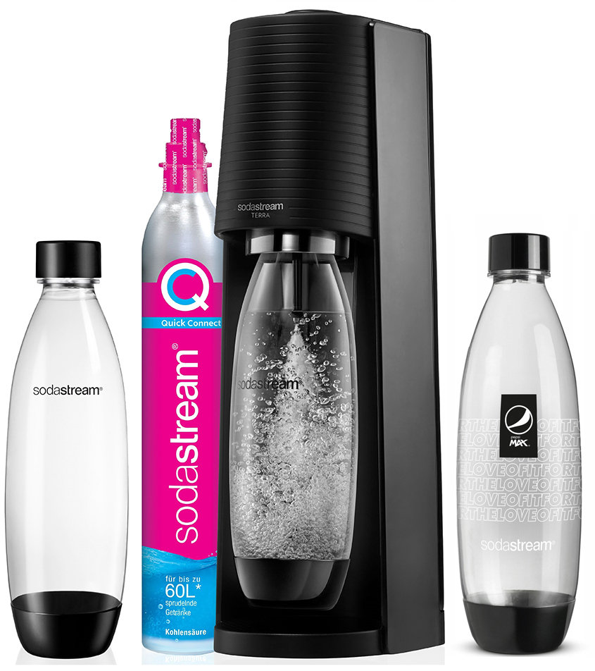 Sodastream Terra 1 butelka + 1 butelka limitowana edycja 1l