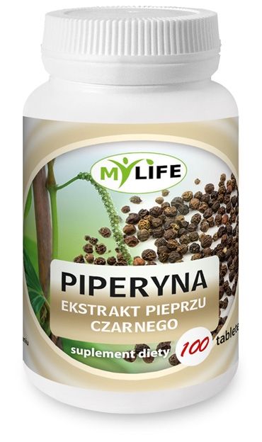 My Life Piperyna ekstrakt pieprzu czarnego 100 tabl.