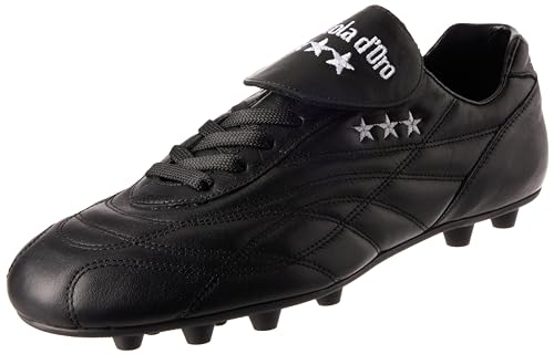 PANTOFOLA D'ORO 1886 New Star, Trampki Męskie, Czarny LL RIC.Biała podeszwa PU czarny, 40.5 EU, Czarny Ll Ric Biały Podeszwa Pu Czarny, 40.5 EU