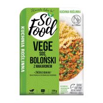 So Food Sos boloński z makaronem wegański 330 g