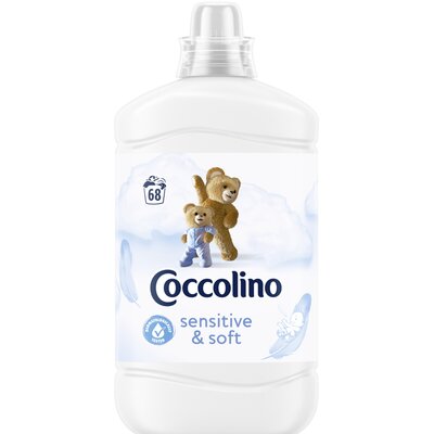 Coccolino Sensitive & Soft Płyn do płukania tkanin koncentrat 1700 ml (68 prań)