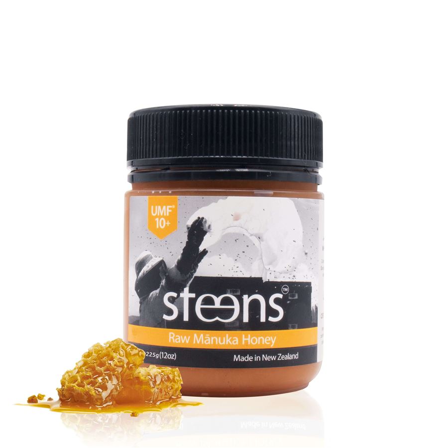 Steens - SUROWY Miód Manuka UMF 10+ (263+ MGO), 225 g