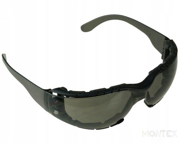 Okulary Ochronne Przyciemniane, Ft, Pianka Eva