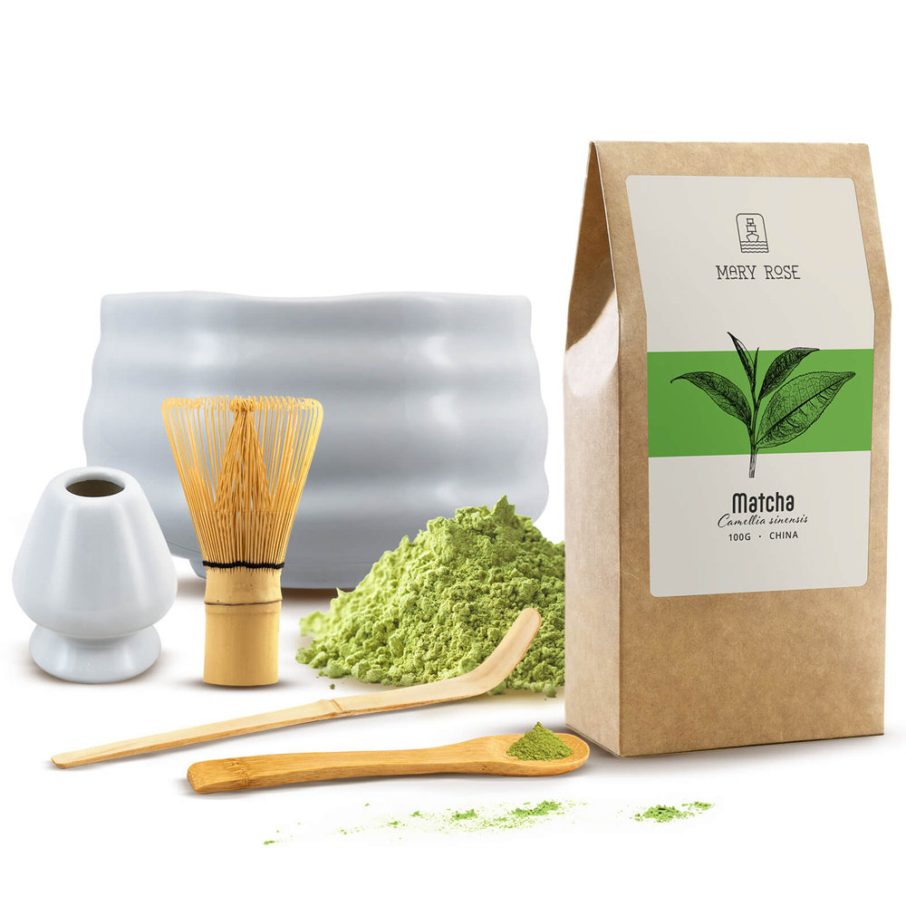 Zestaw do parzenia herbaty matcha Matchawan Yuki