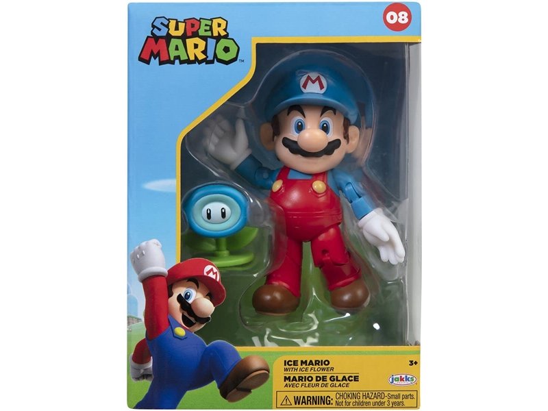 SUPER MARIO Ice Mario Unisex Standard Plastic Figure Collection