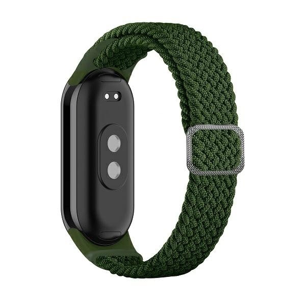 Beline pasek Mi Band 8 Textile zielony/green